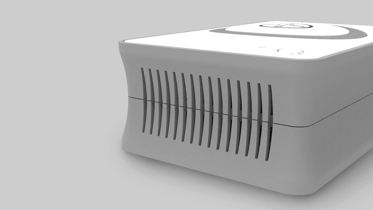 Bayer Workflow Hub, detail view of vent geometry