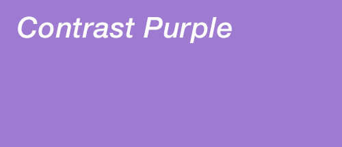 Contrast Purple