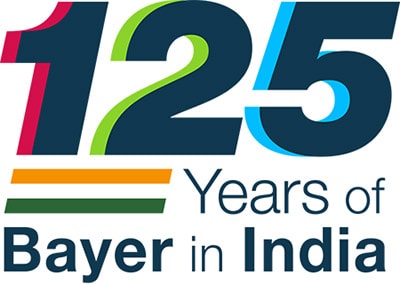 Logo 125 Years Bayer India