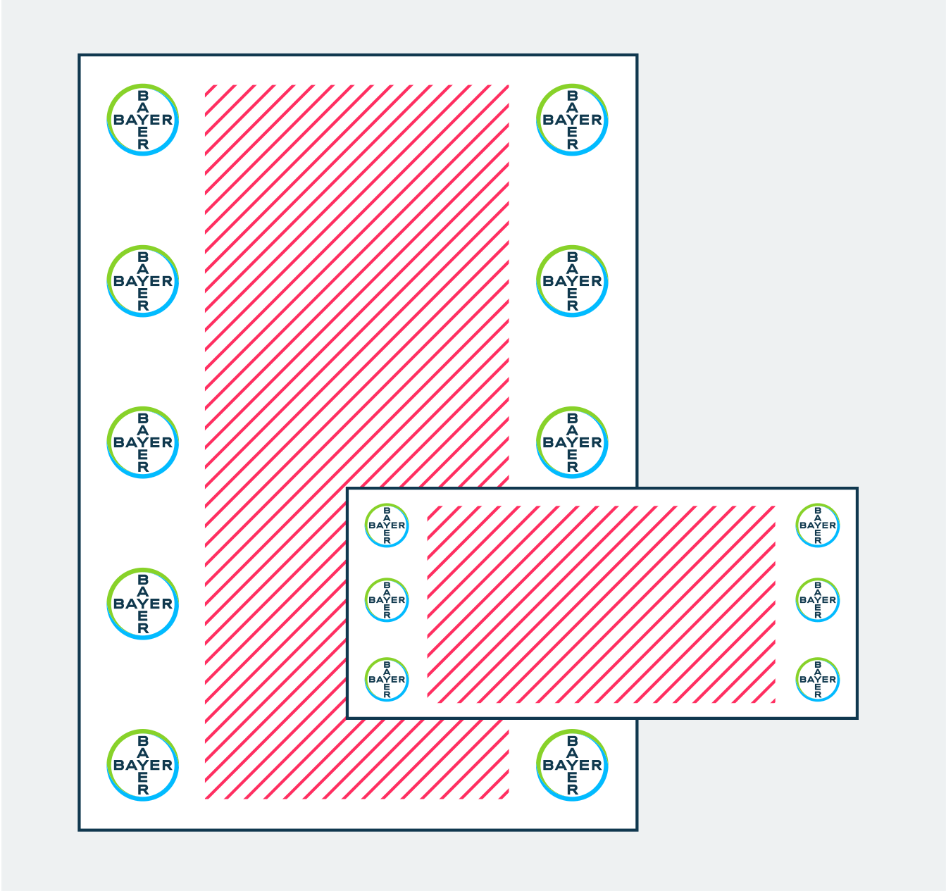 Positioning of Bayer Cross