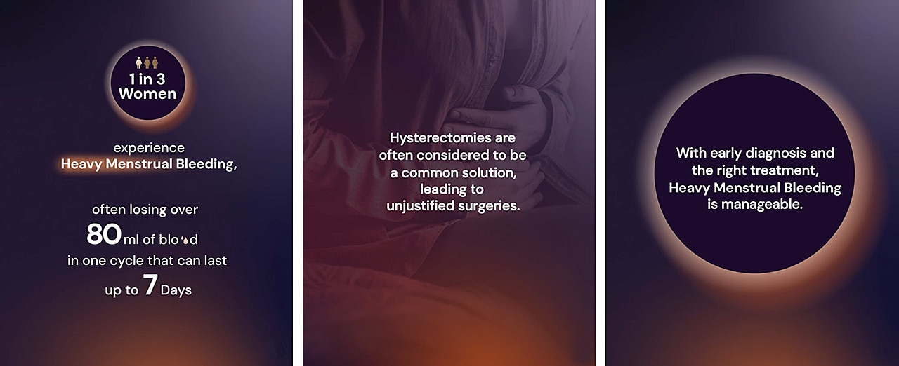 Through the collaboration in the “Preserve the Uterus” campaign, we are working to raise awareness about alternative treatment options for HeavyMenstrualBleeding and reduce unjustified hysterectomies. More here in the Instagram video.