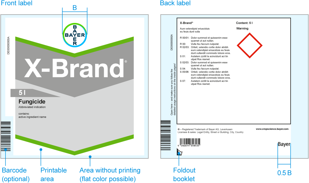 Single label - 5 liter