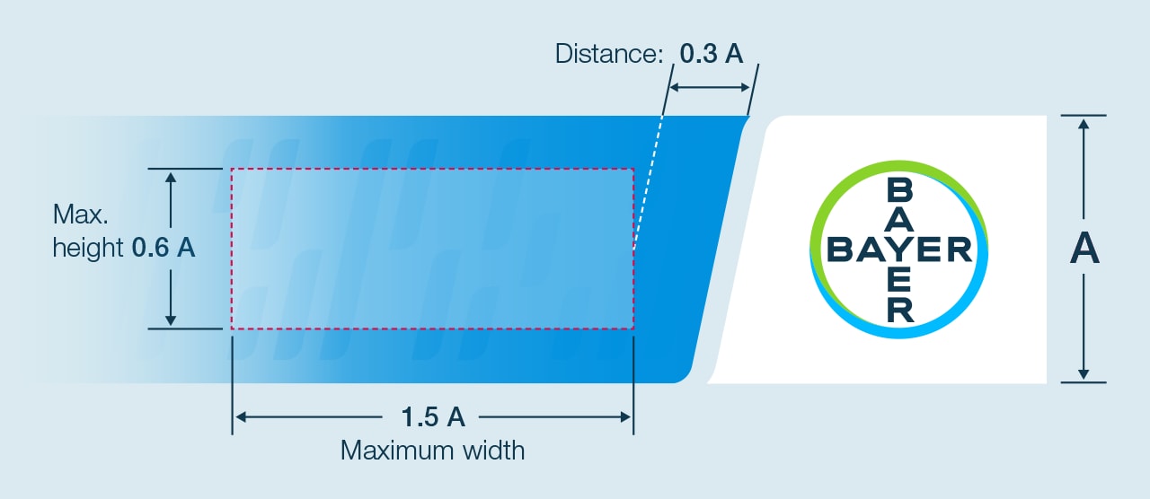 Maximum height and width of brand and product logos