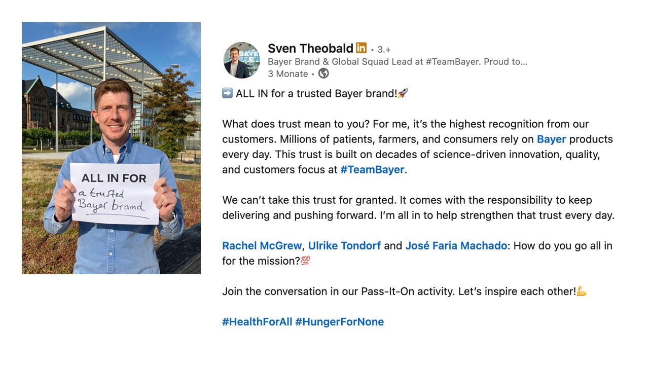 LinkedIn Sven Theobald