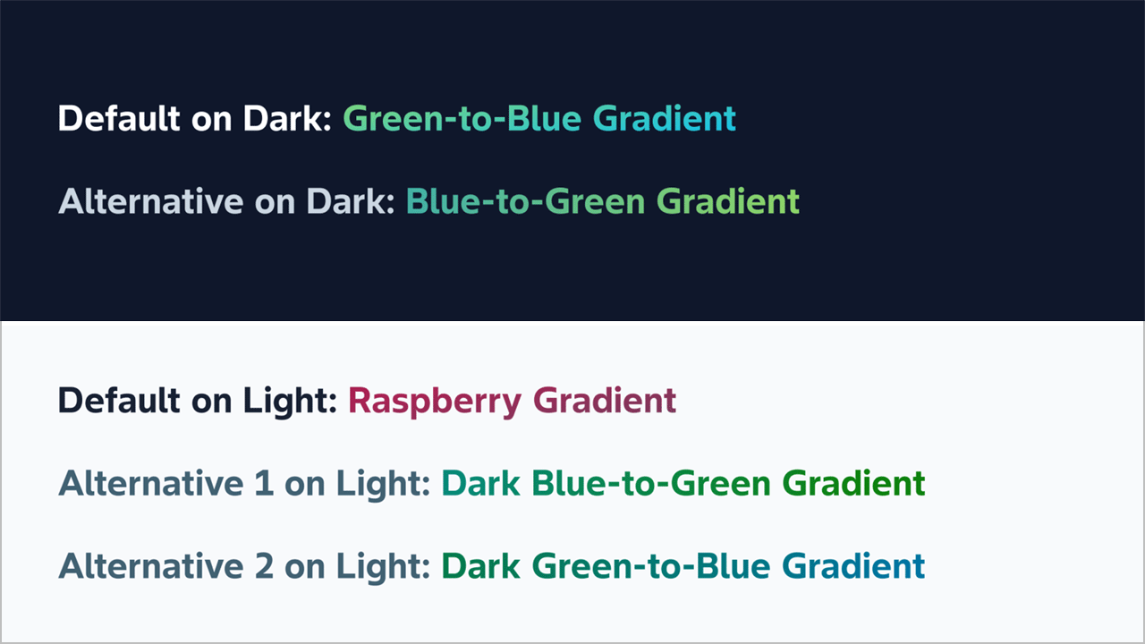 Gradients