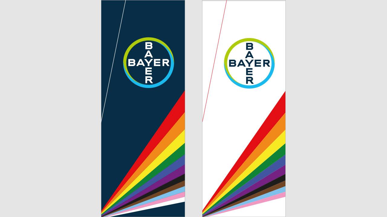 Pride Month Flag with 11 colors 