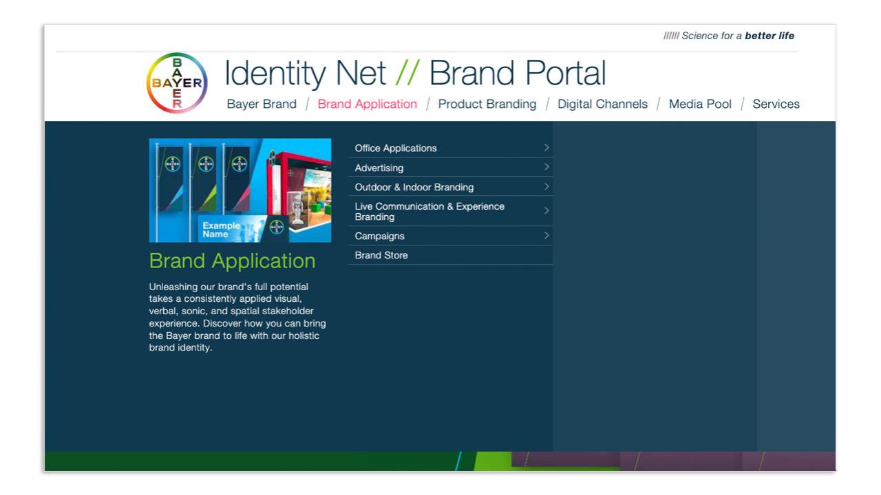 Navigation – Bayer Application