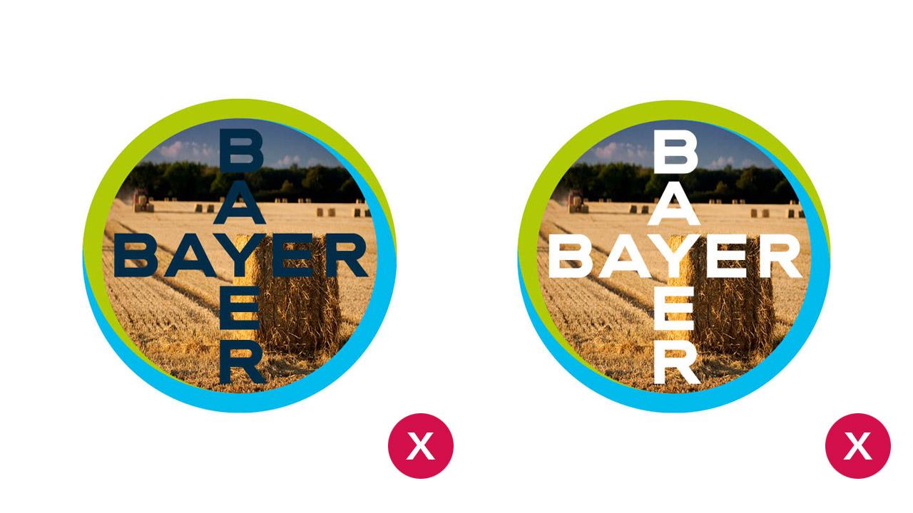 Don‘t fill the Bayer cross with photographs