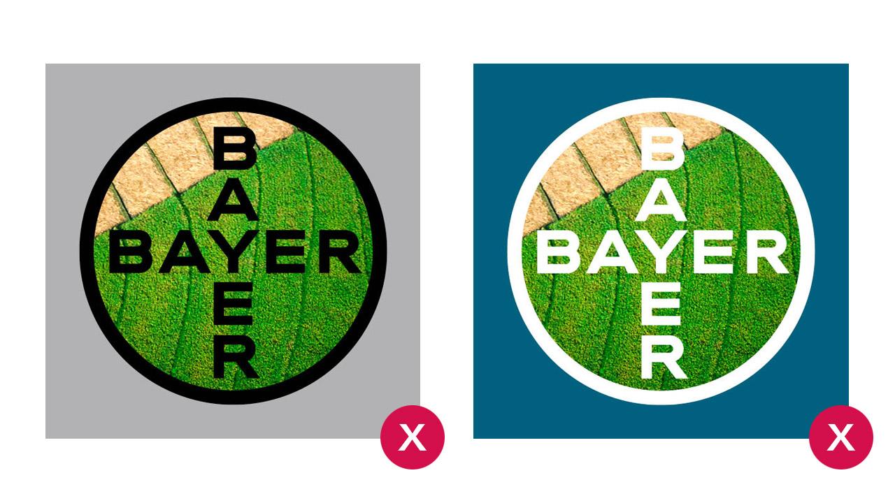 Don‘t fill the Bayer cross with photographs