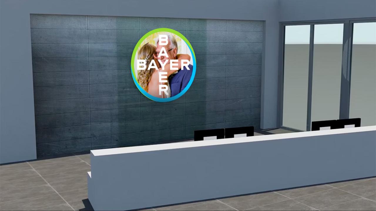 Bayer Brand Screen preview and HD movie file