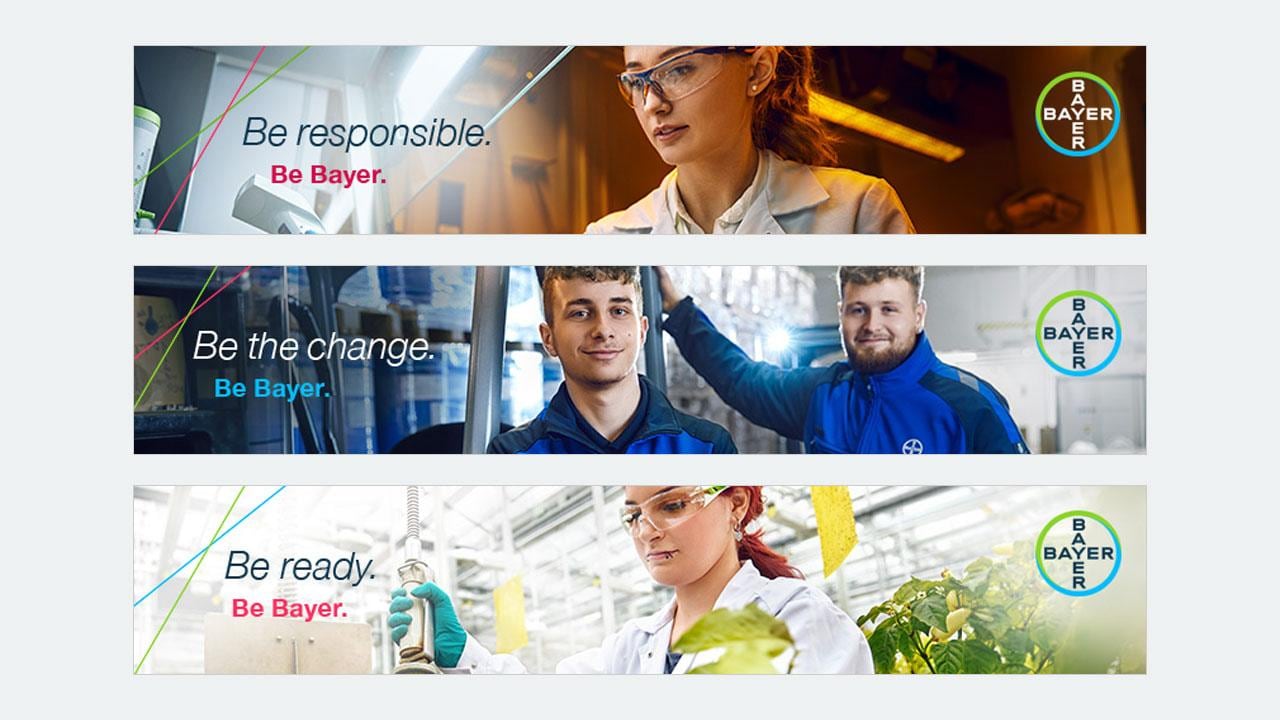Horizontal online banners  Banner 800 x 150 pixel