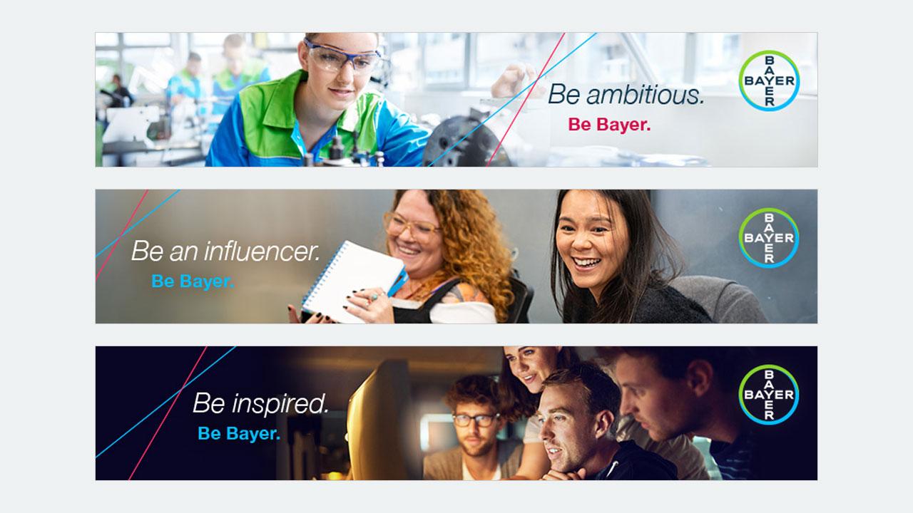 Horizontal online banners  Banner 800 x 150 pixel