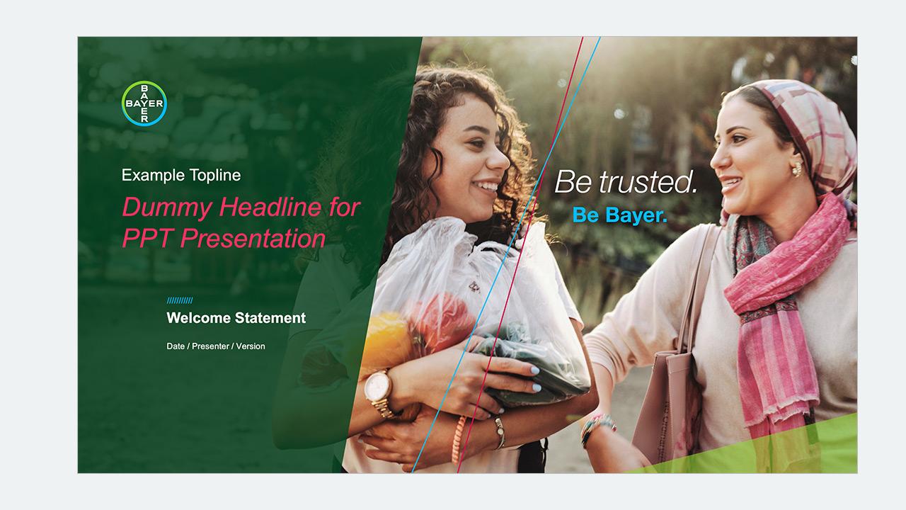 Title slides - examples