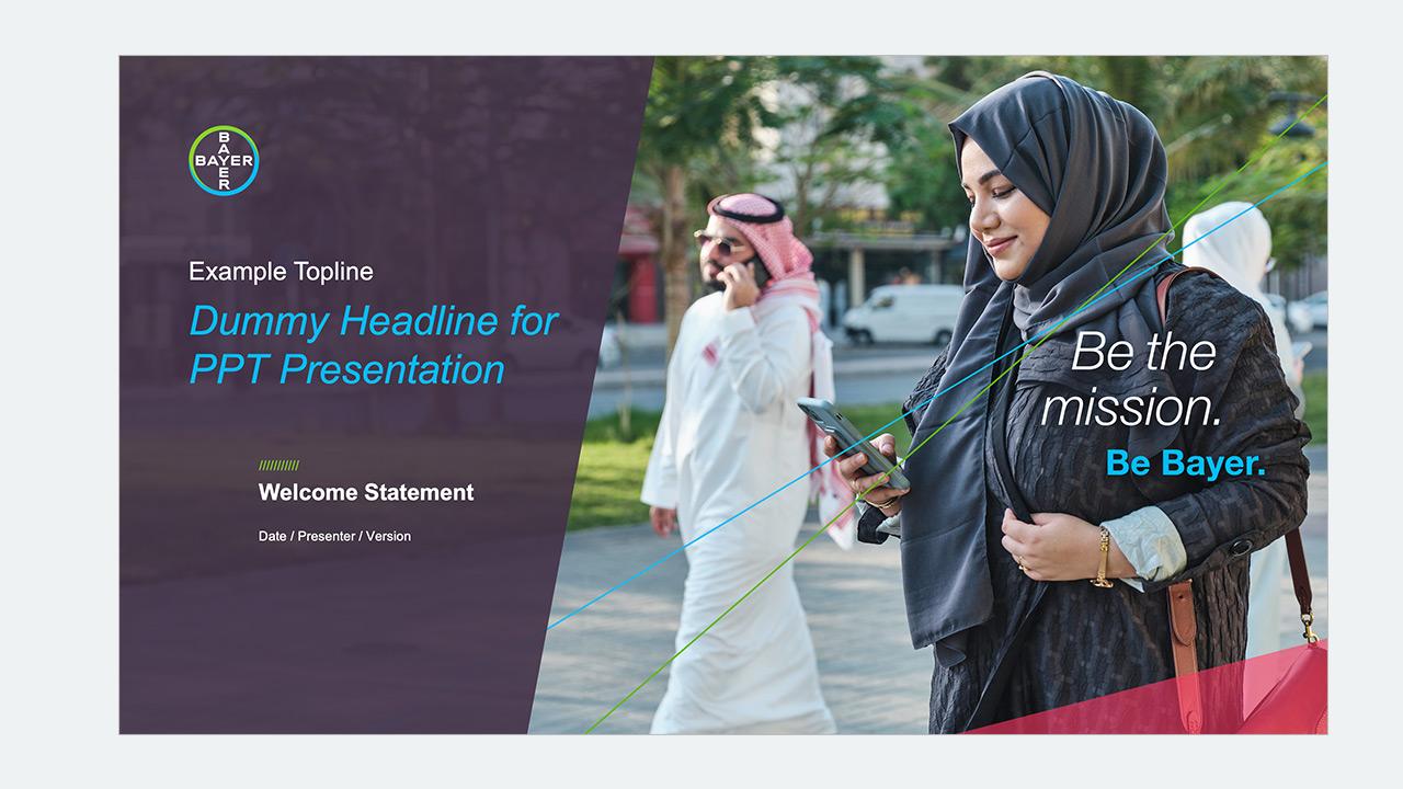 Title slides - examples