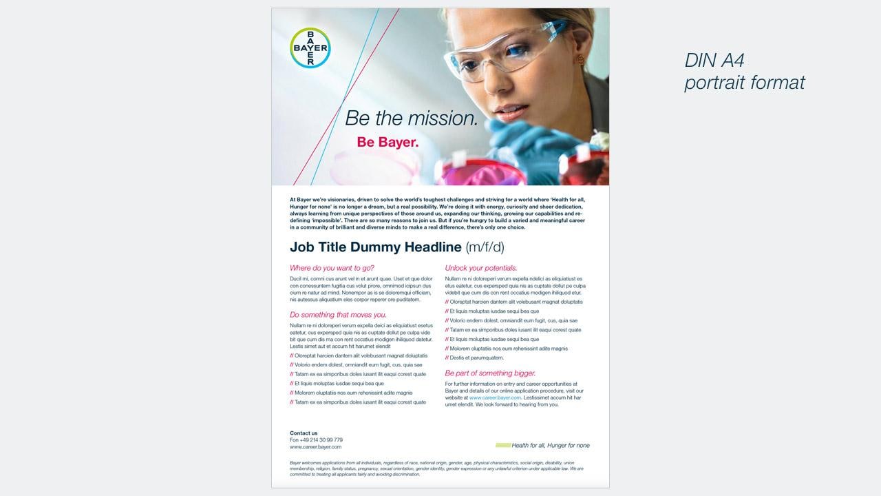 Recruitment Advertisements for Print