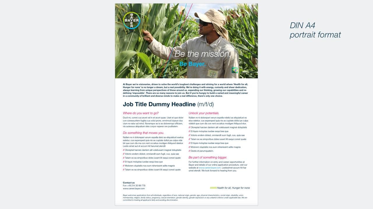 Recruitment Advertisements for Print
