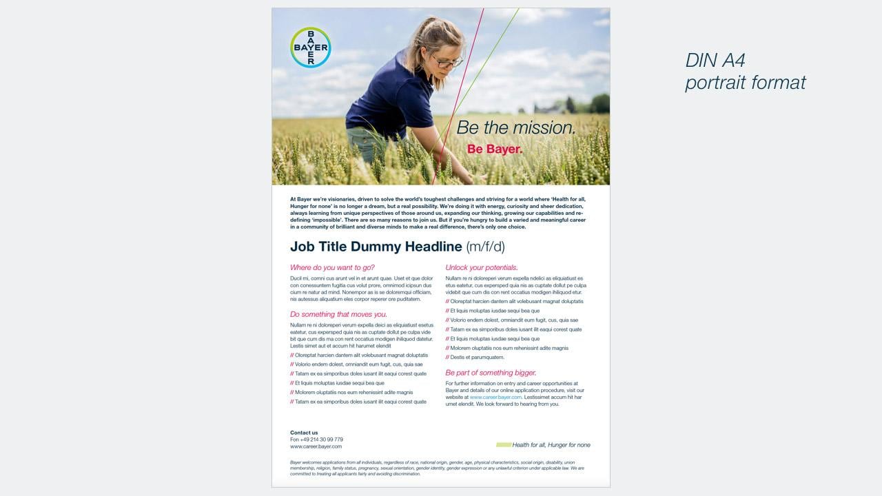 Recruitment Advertisements for Print