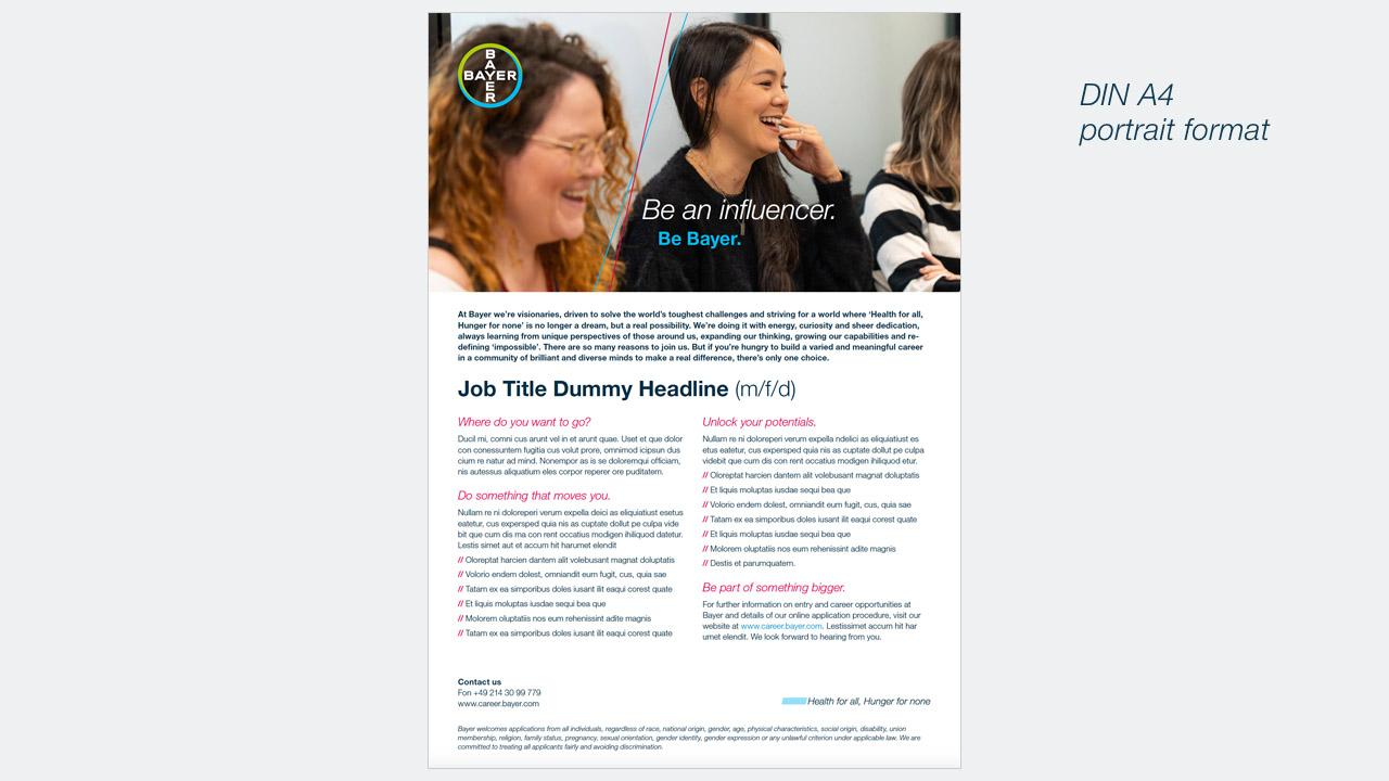 Recruitment Advertisements for Print