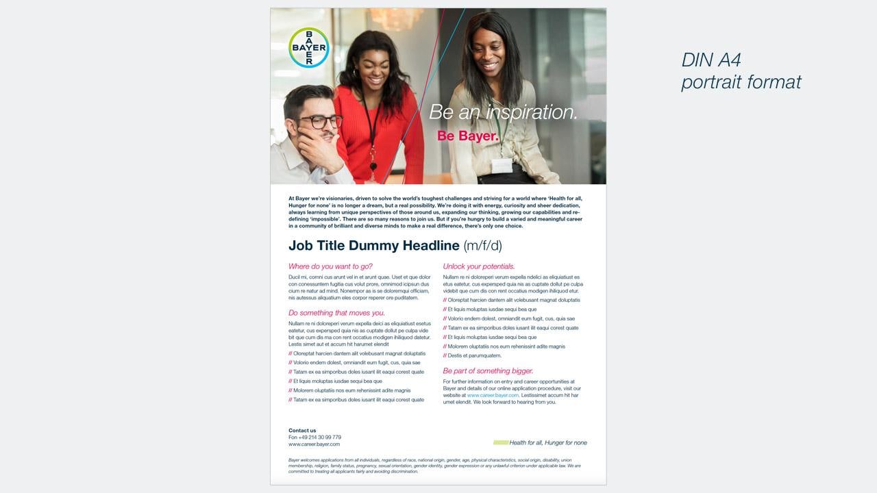 Recruitment Advertisements for Print