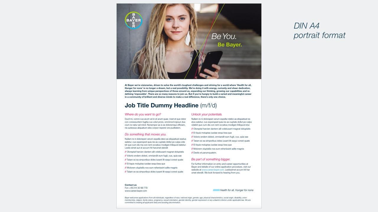 Recruitment Advertisements for Print