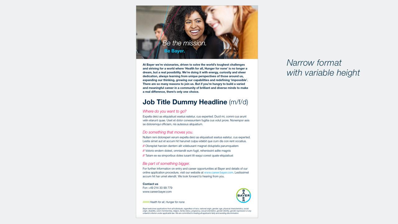 Recruitment Advertisements for Print
