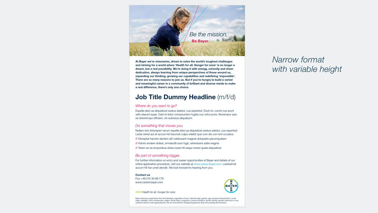 Recruitment Advertisements for Print