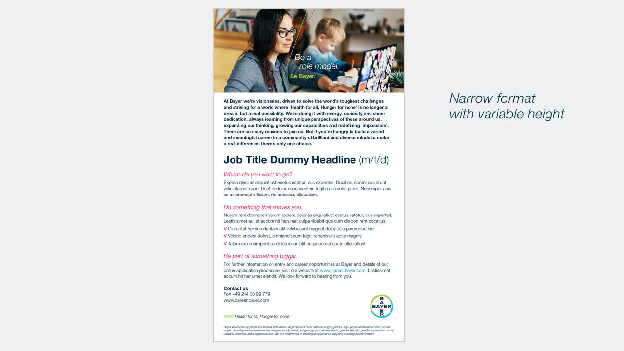 Recruitment Advertisements for Print
