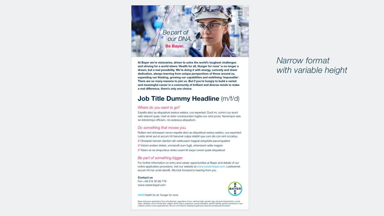 Recruitment Advertisements for Print