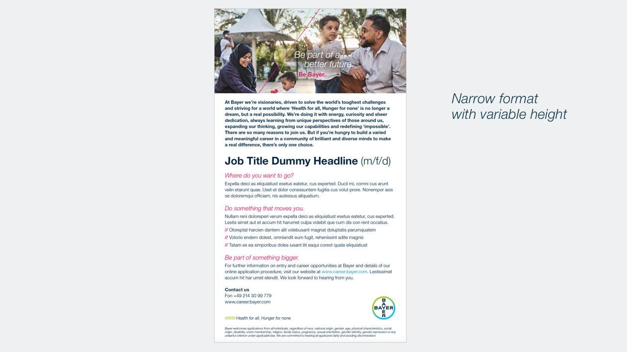Recruitment Advertisements for Print