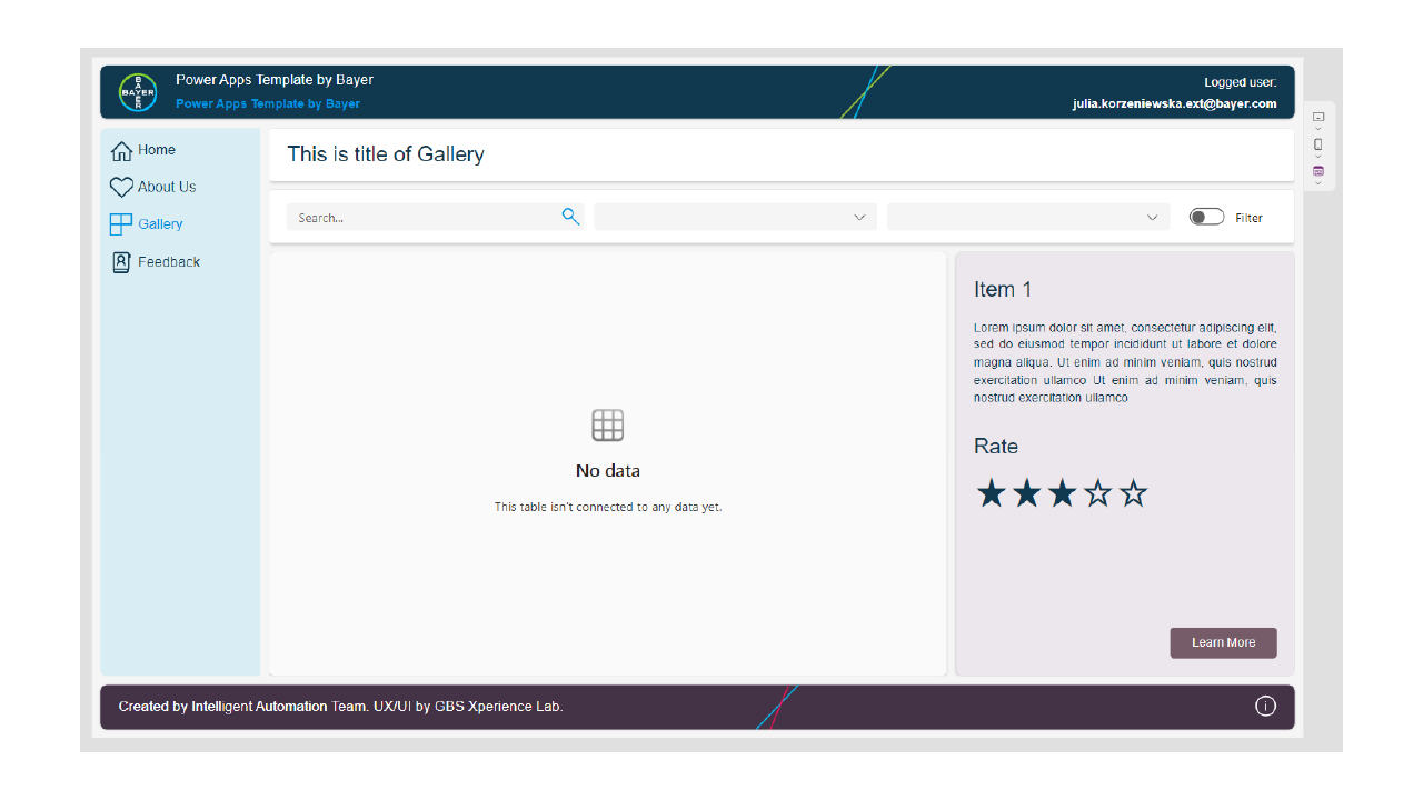 Examples Power Apps