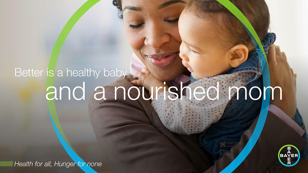 Better is a healthy baby and a nourished mom