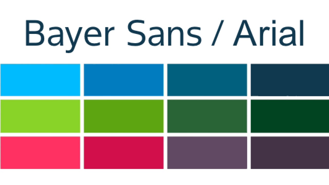 Bayer Sans / Arial
