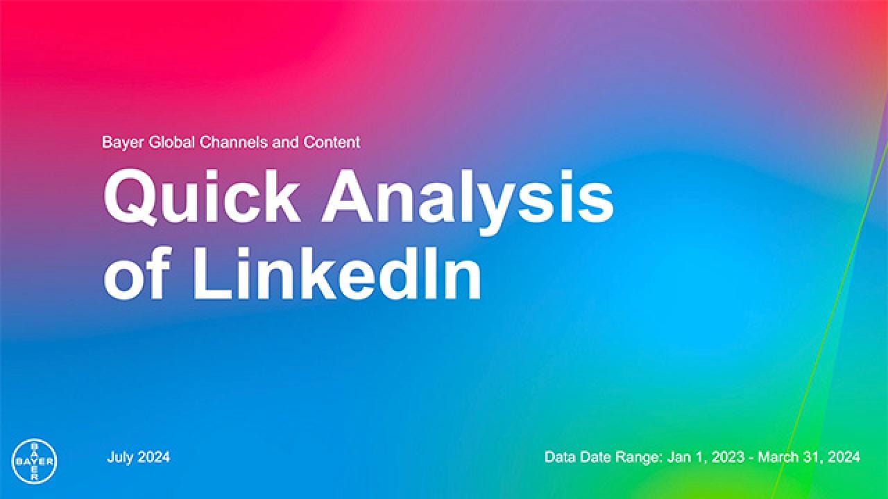 Quick Analysis of LinkedIn
