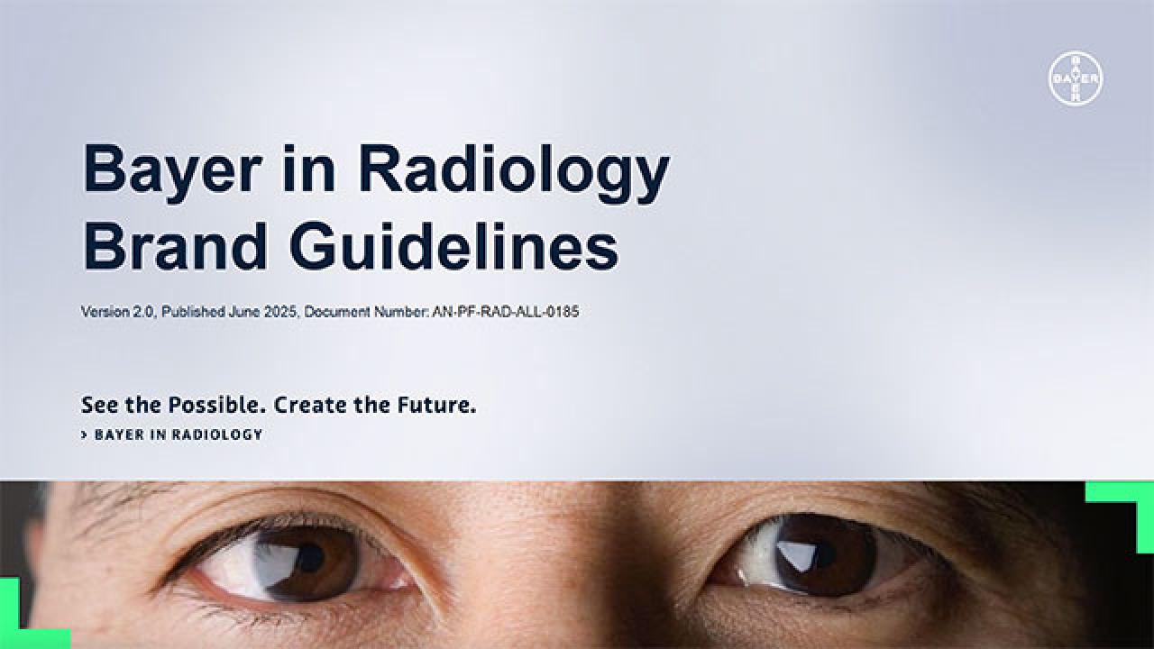 Bayer in Radiology Brand Guidelines
