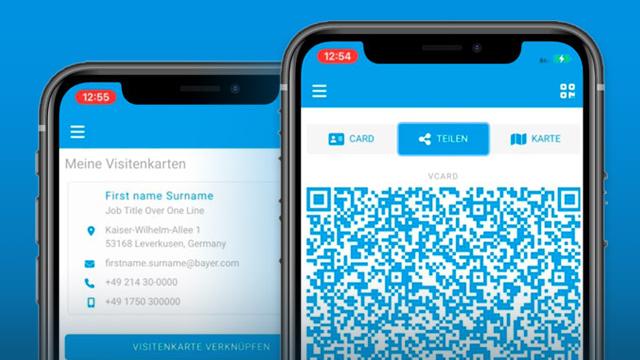 Digital business cards