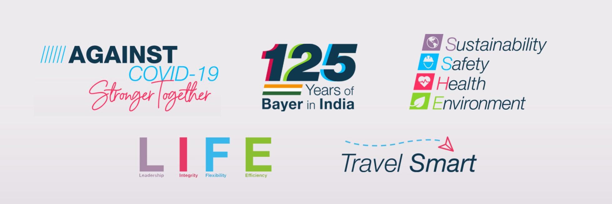 Compilation of different logos