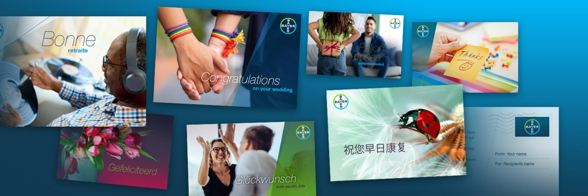 E-cards examples