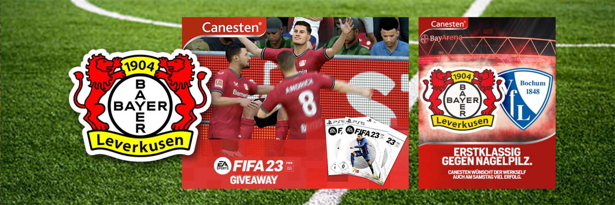 Canesten and Bayer 04: Football campaign is on target for brand awareness