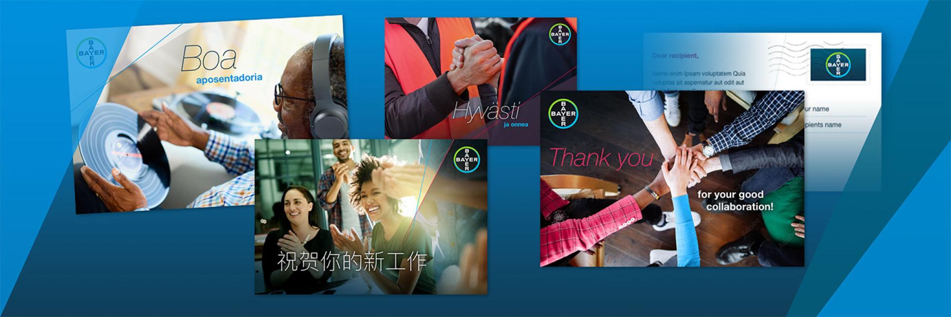 E-Cards Around the Job
