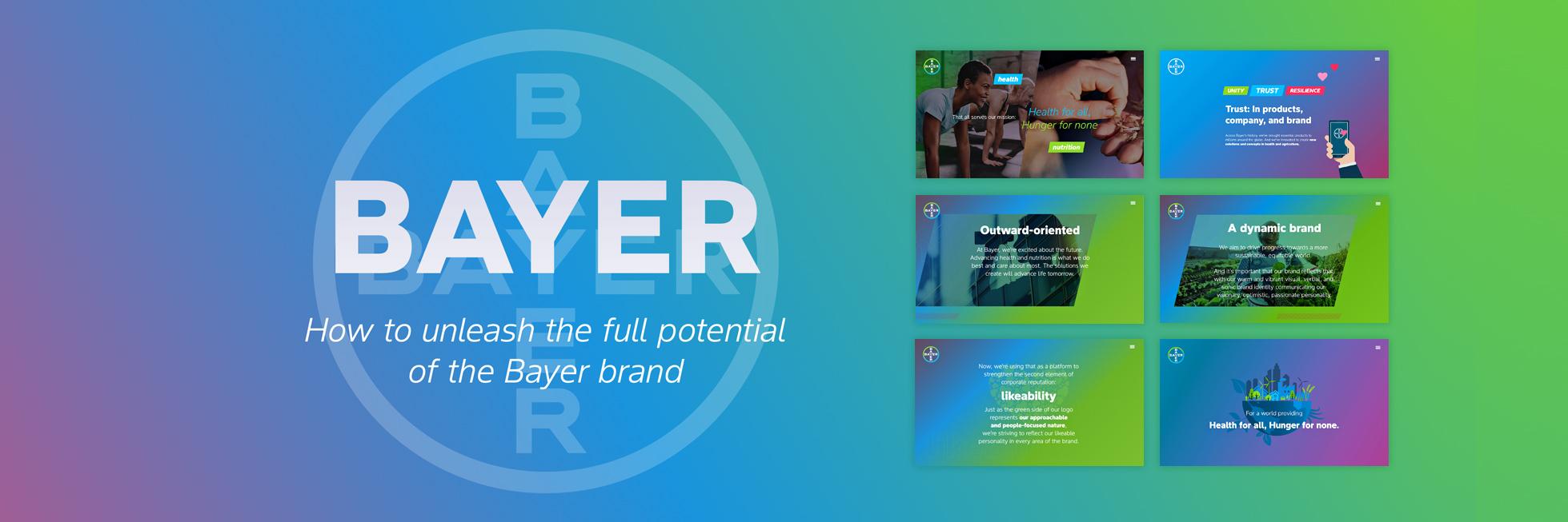 The new Bayer brand experience: Dive in and learn to unleash our full brand potential