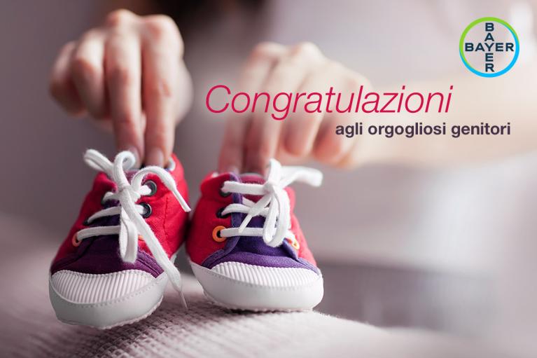 Congratulazioni agli orgogliosi genitori