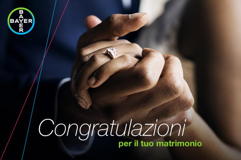 Congratulazioni per il tuo matrimonio