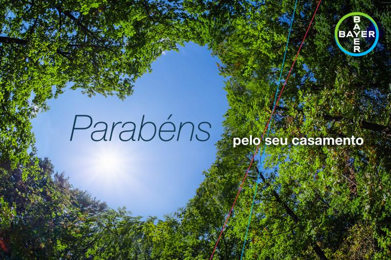 Parabéns pelo seu casamento