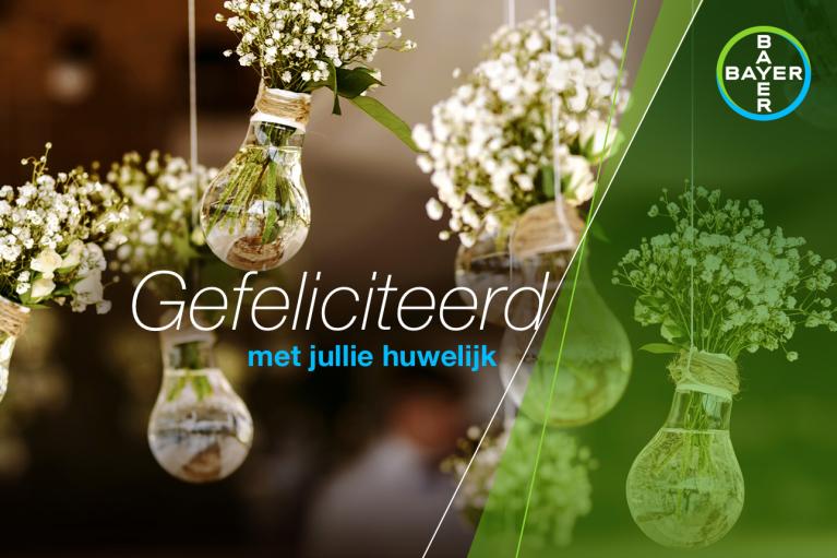 Gefeliciteerd met jullie huwelijk