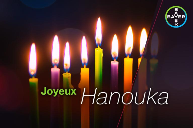 Joyeux Hanouka, burning candles