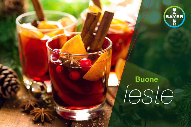 Buone feste, Glasses with mulled wine