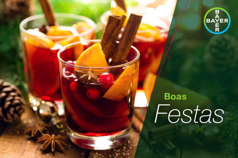 Boas Festas, Glasses with mulled wine