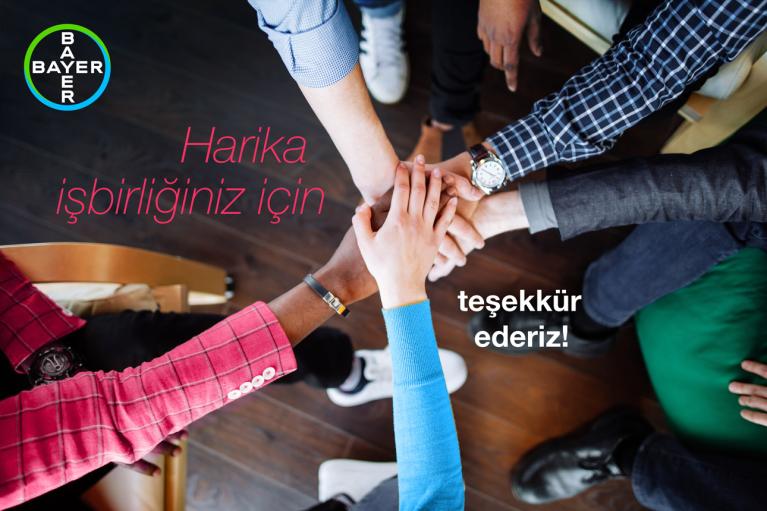 Harika işbirliğiniz için teşekkür ederiz!
