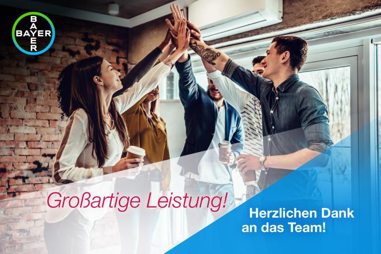 Großartige Leistung! Herzlichen Dank an das Team!