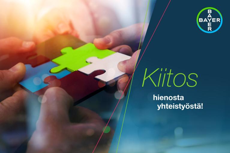 Kiitos hienosta yhteistyöstä!
